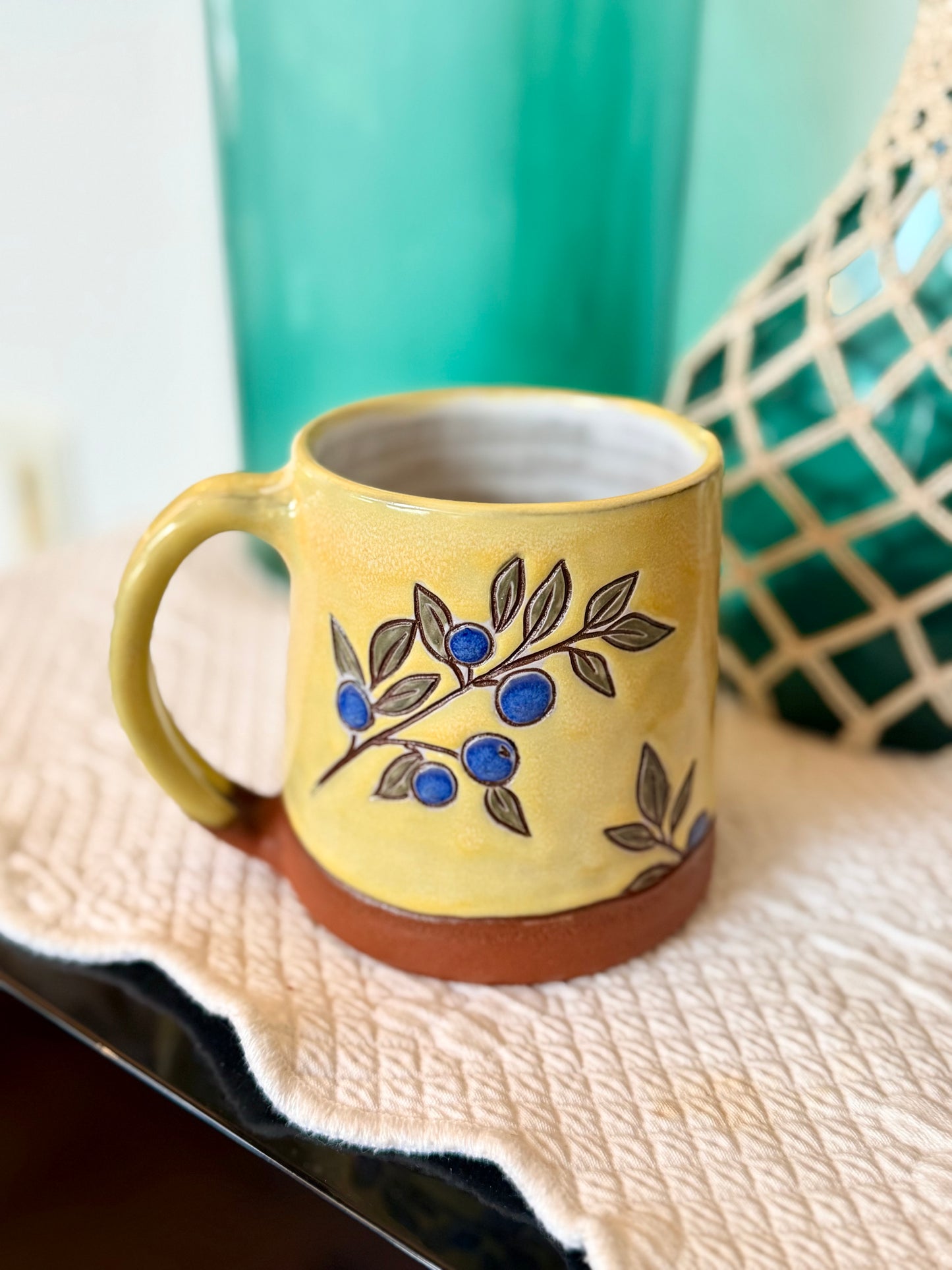 Blueberries Mug