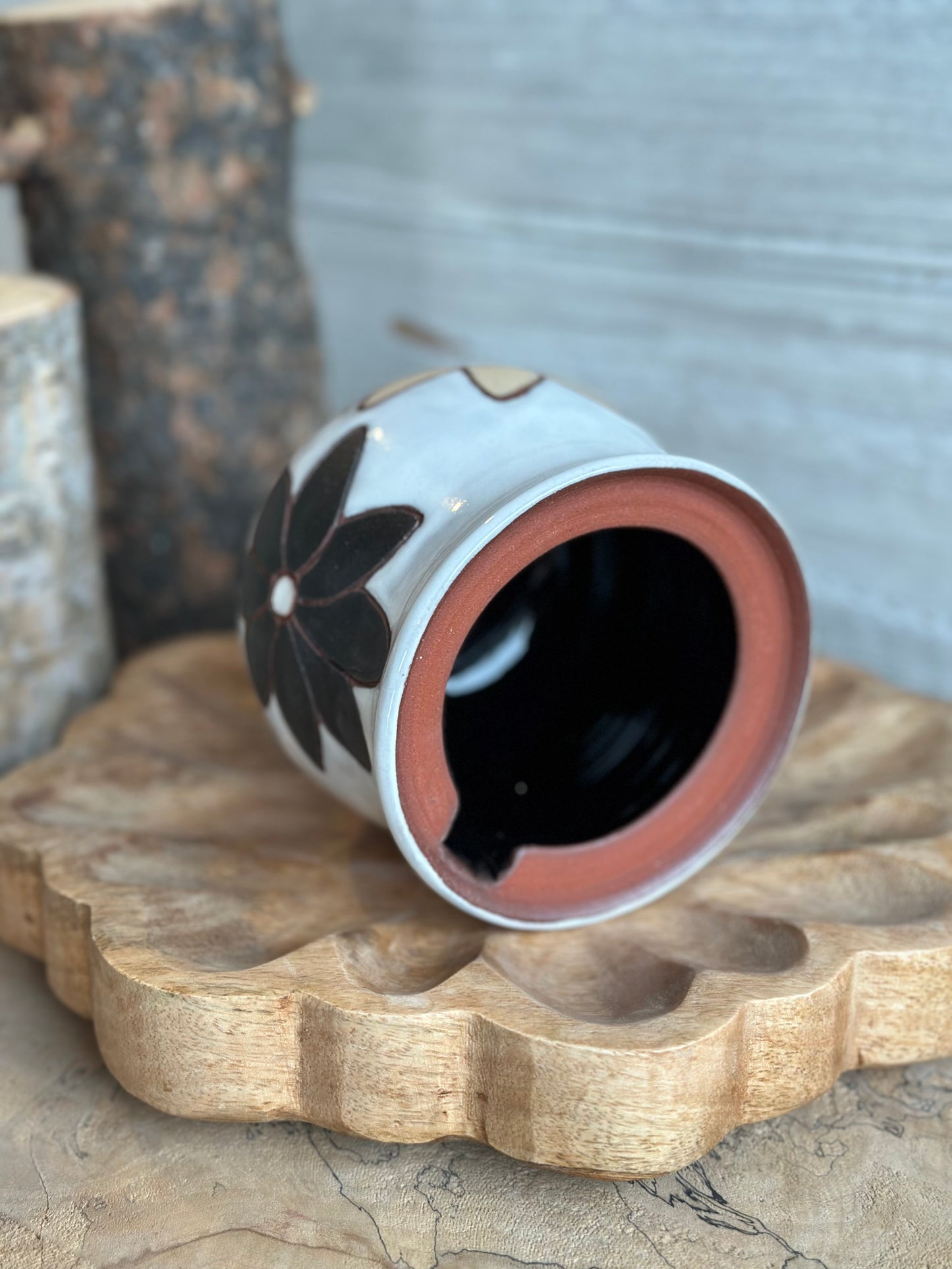 Honey Pot, black beige