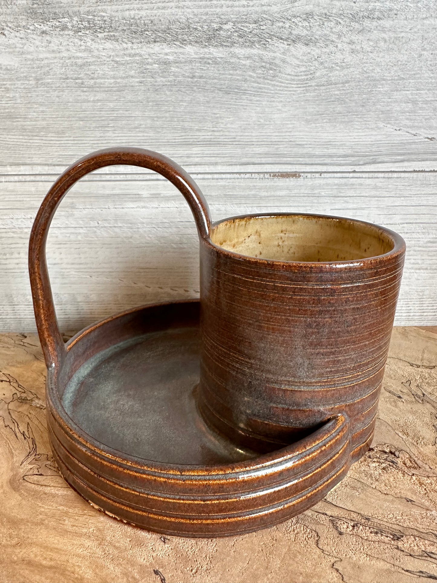 55 ~ Kitchen Caddy, Iron Lustre