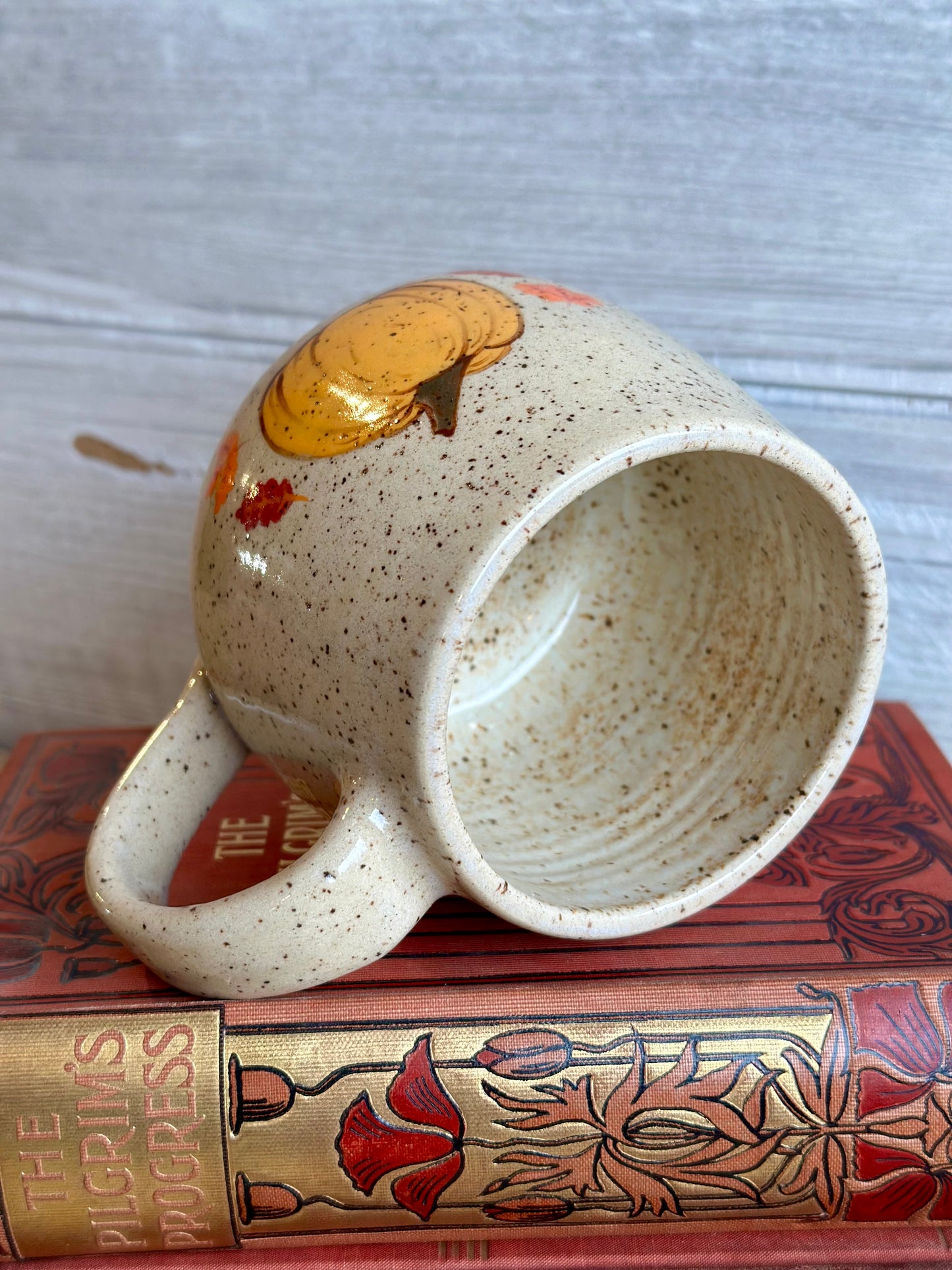 Speckled Pumpkin Mug