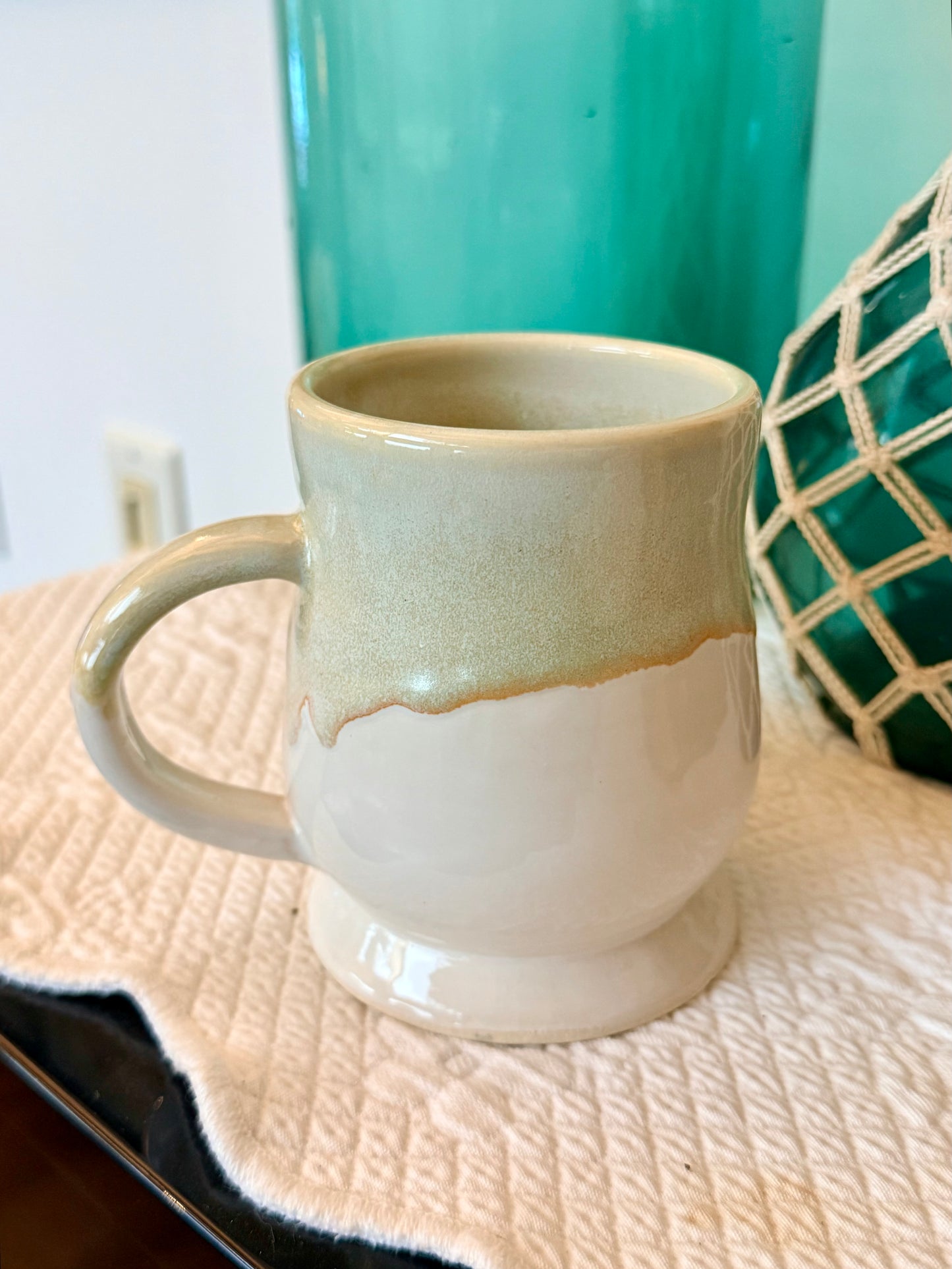 Dahlia Mug ~ Sea & Sand