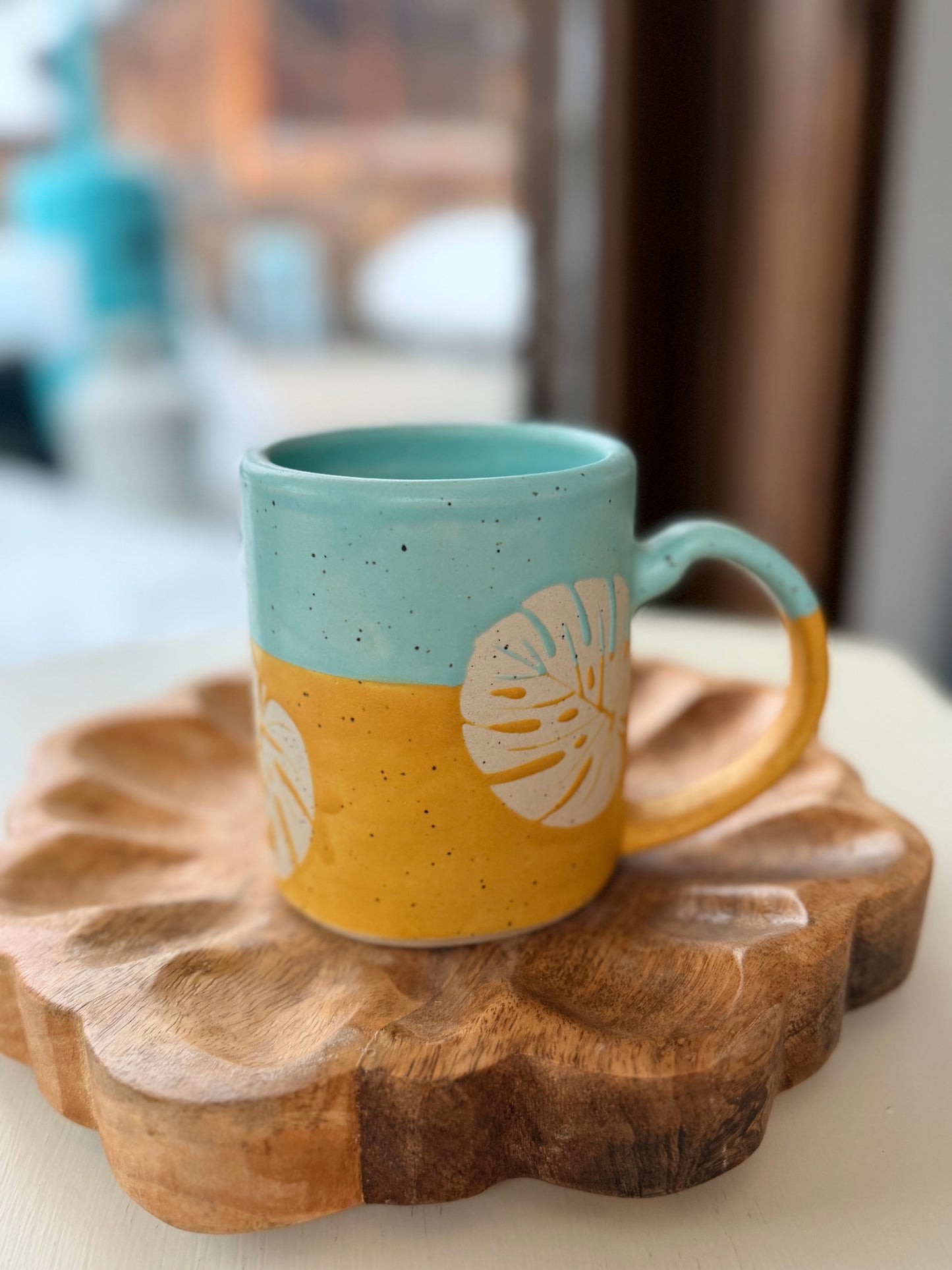 Monstera Mug