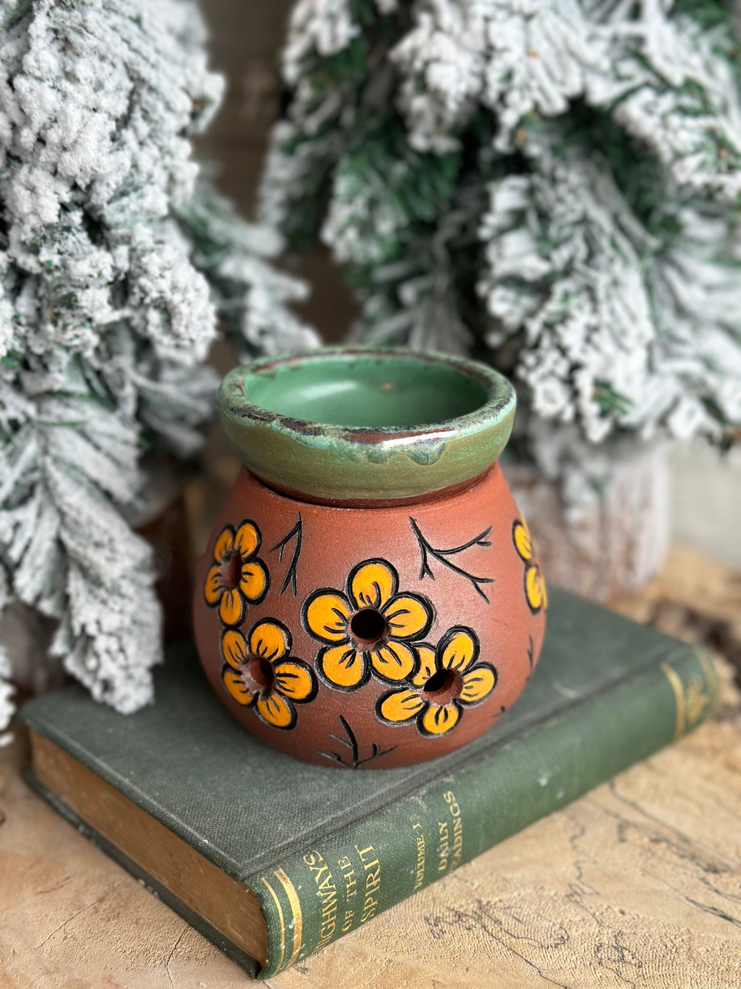 Wax warmer, mandarin