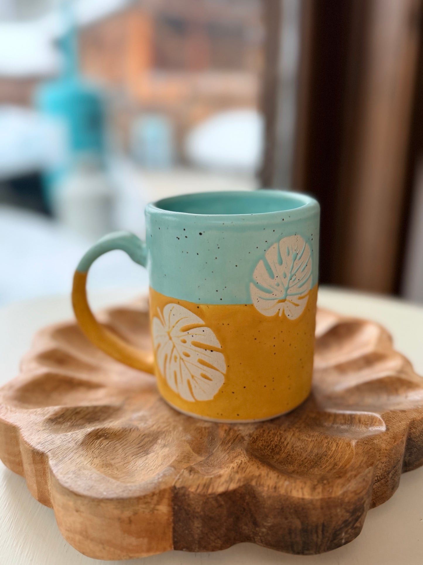 Monstera Mug