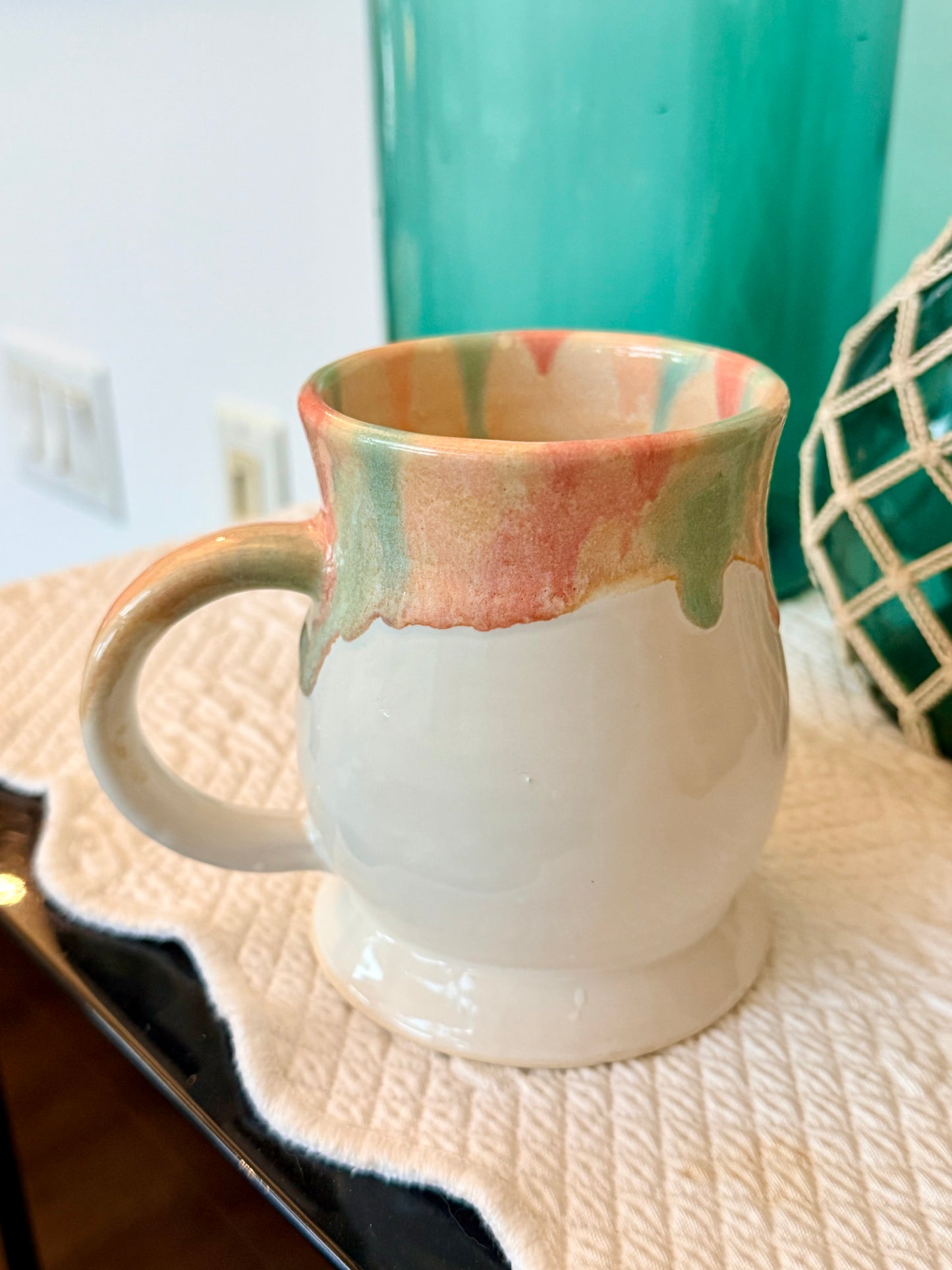 Dahlia Mug ~ Cotton Candy