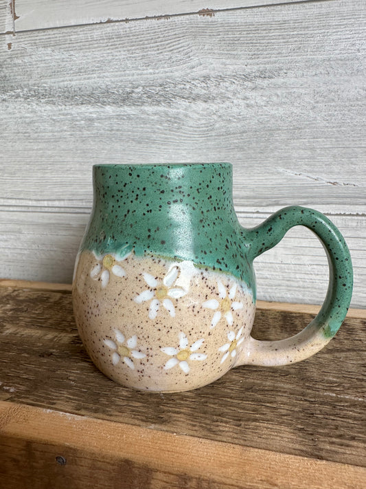 74 ~ Speckled Daisy Mug
