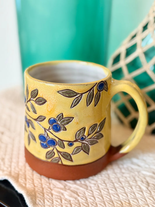 Blueberries Mug