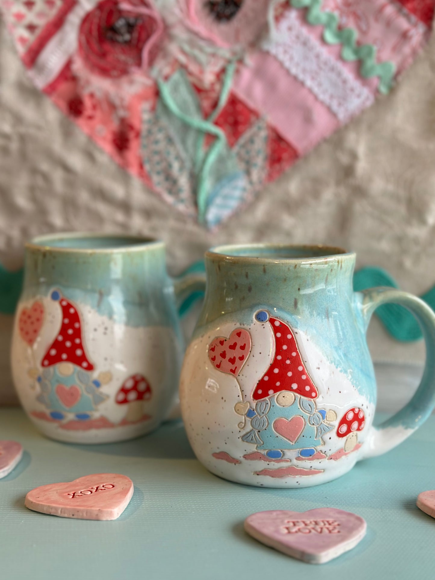 Valentine Gnome Mug