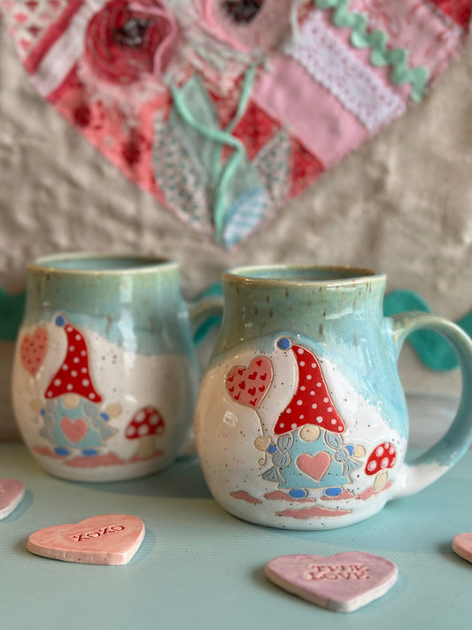 Valentine Gnome Mug