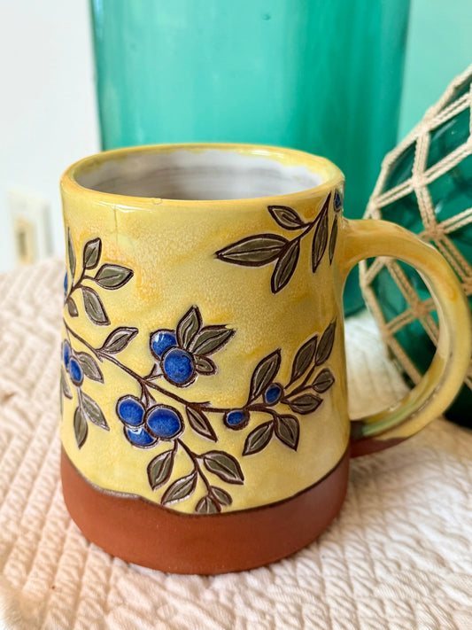 Blueberries Mug