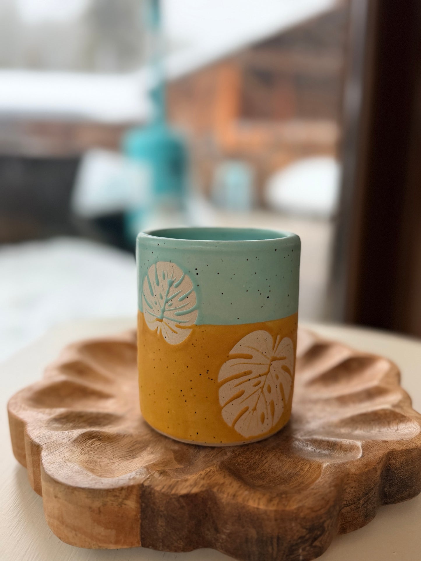 Monstera Mug