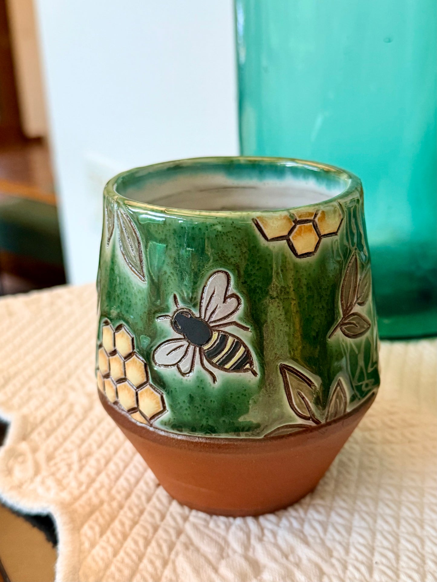 Bee Mug - Green