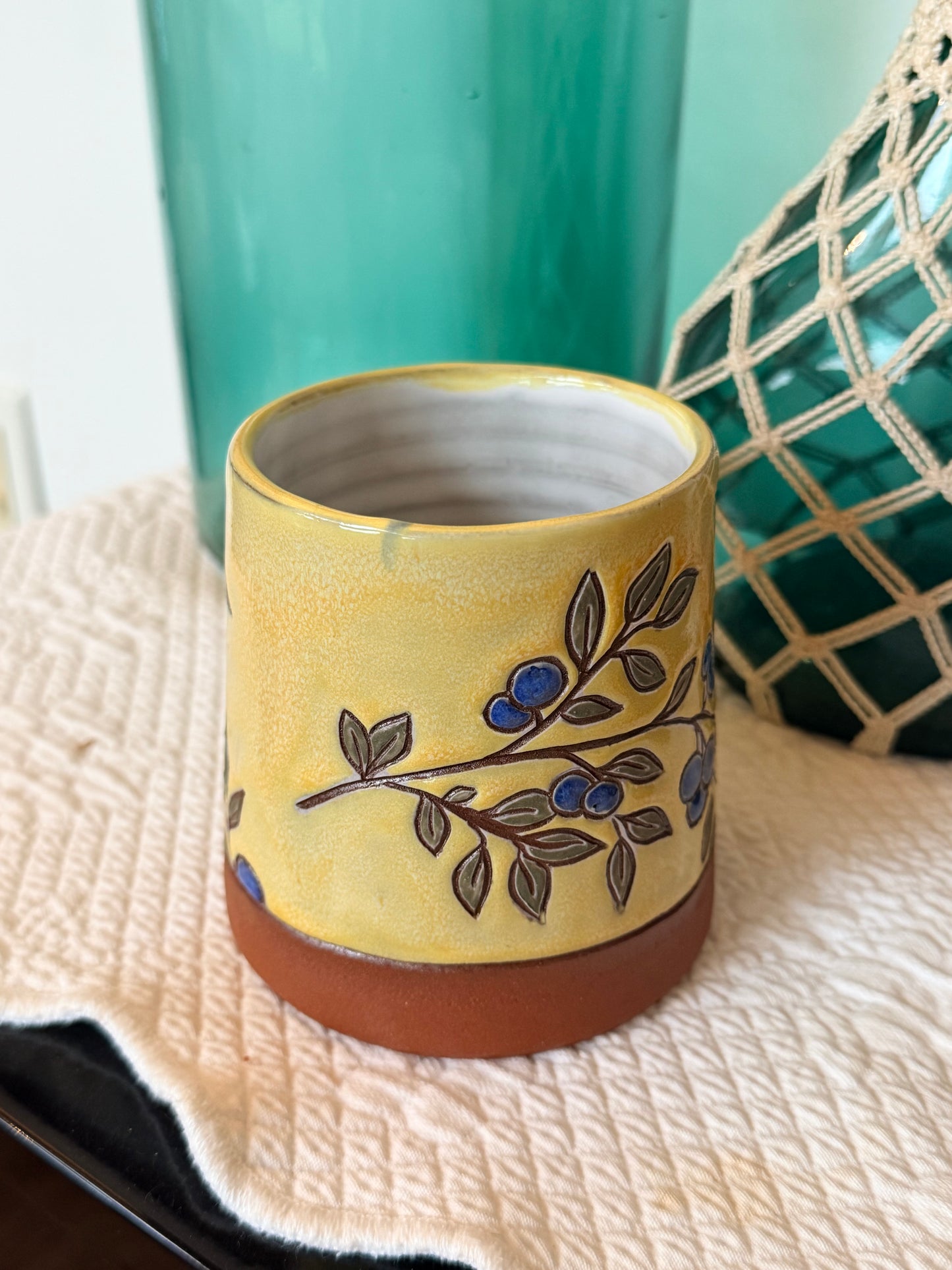 Blueberries Mug