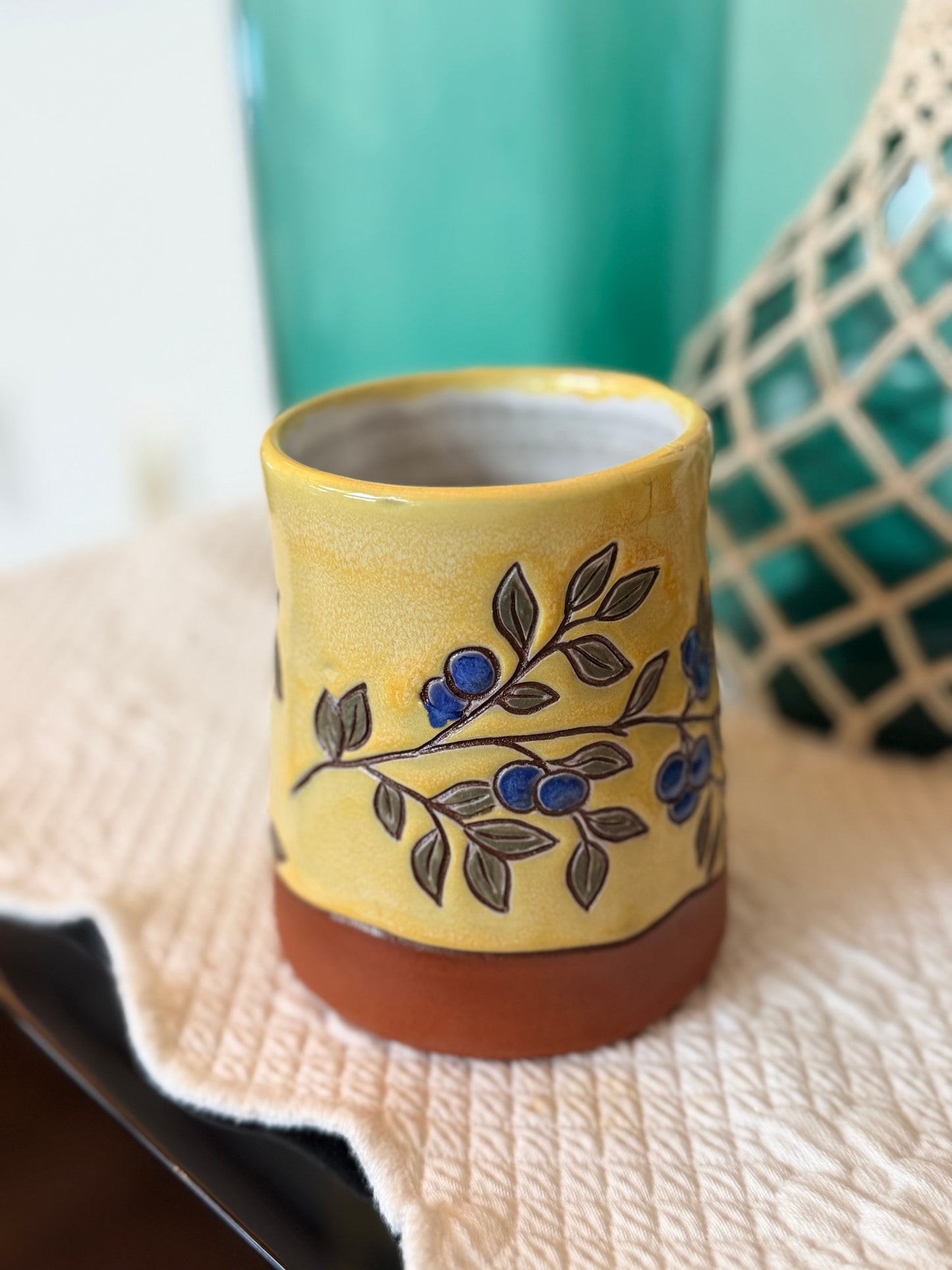 Blueberries Mug