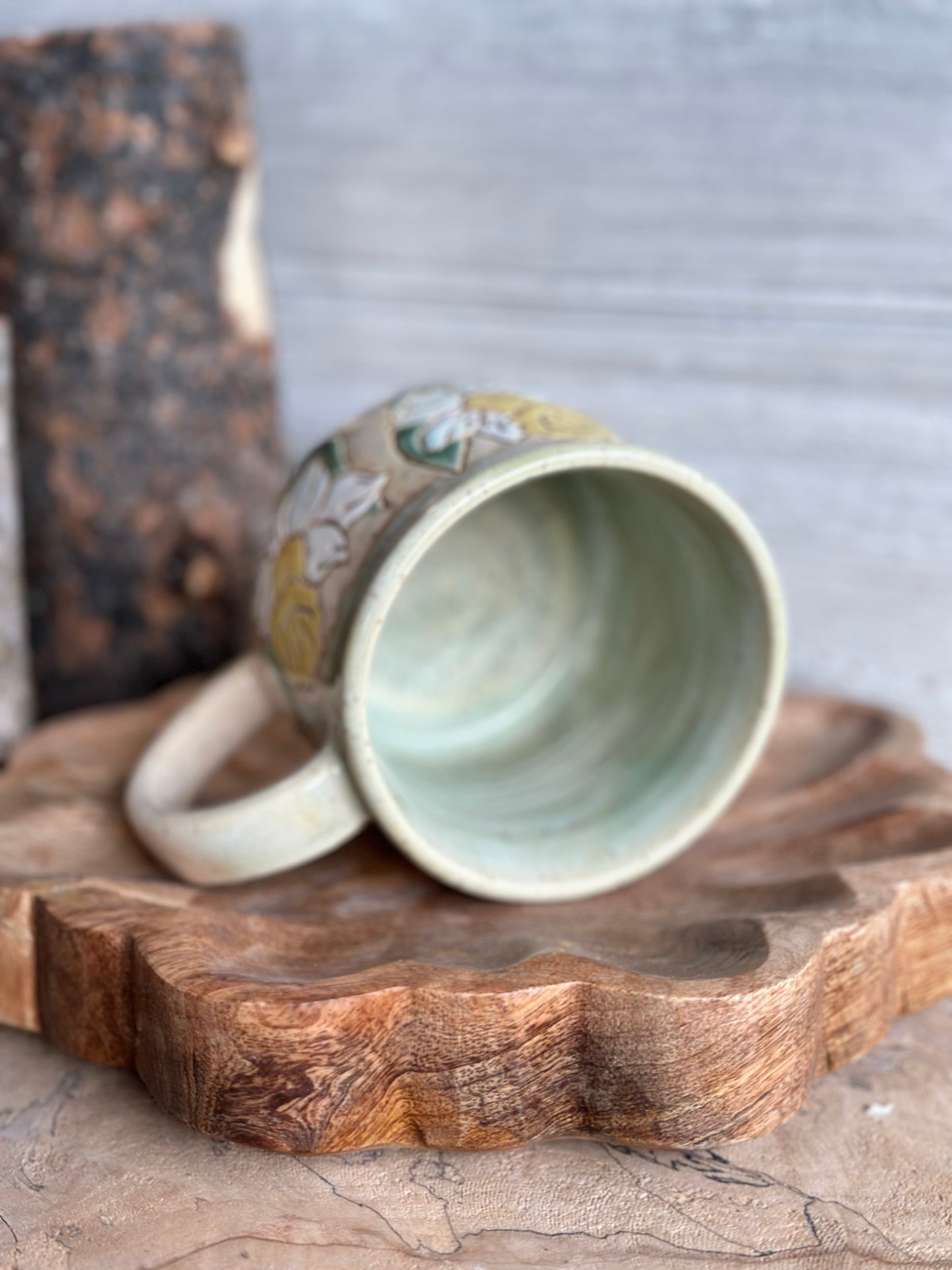 Daffodil Mug, sage