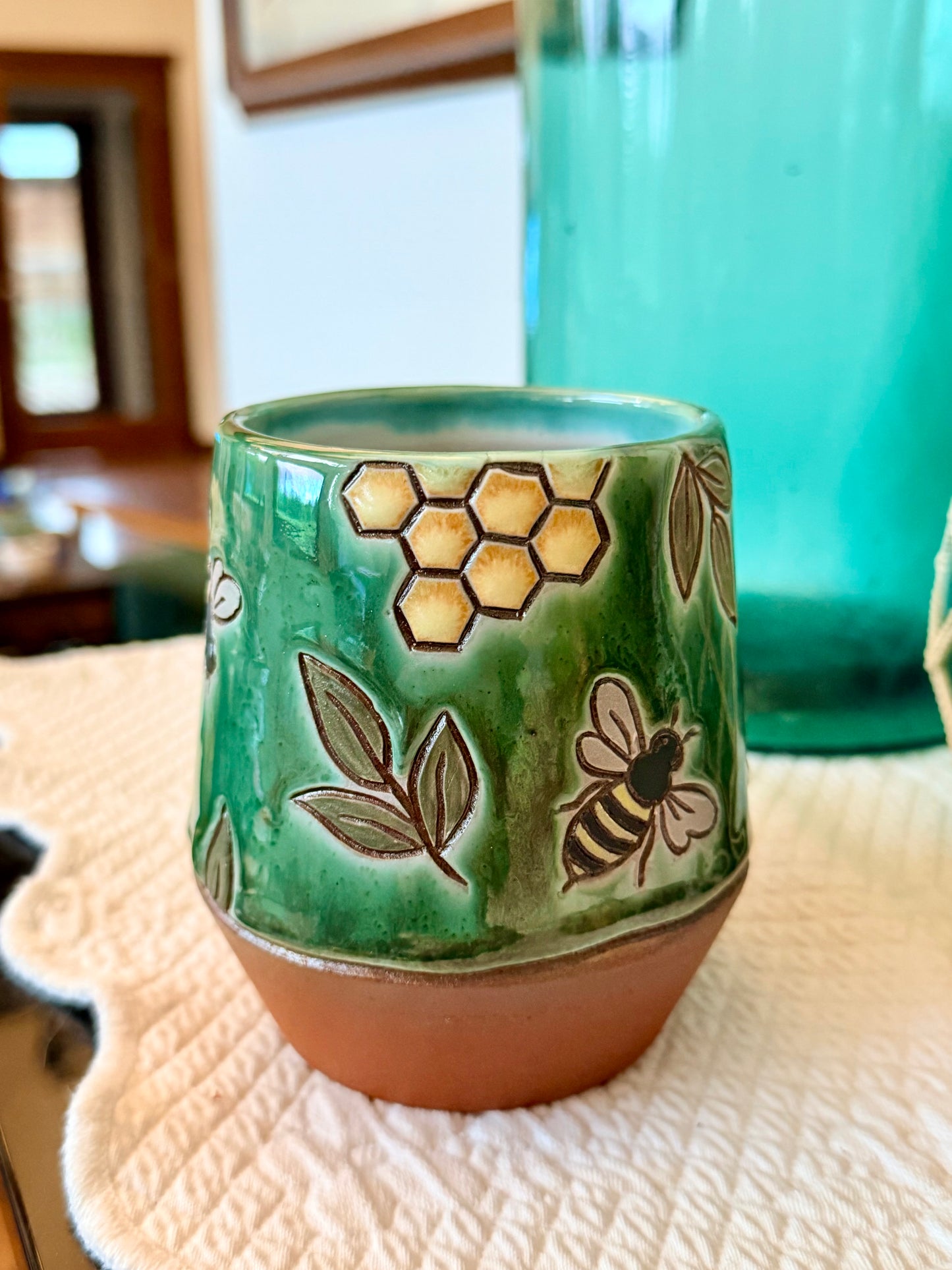 Bee Mug - Green