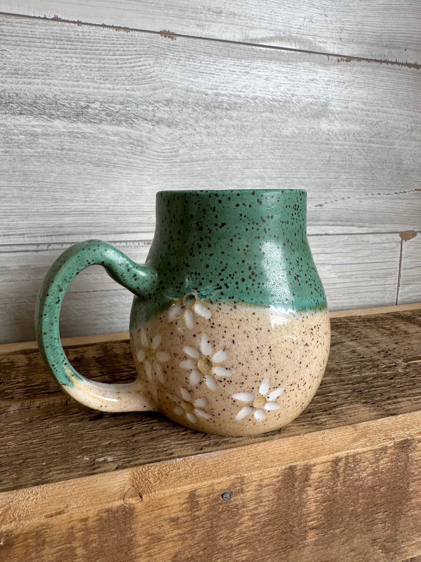 74 ~ Speckled Daisy Mug