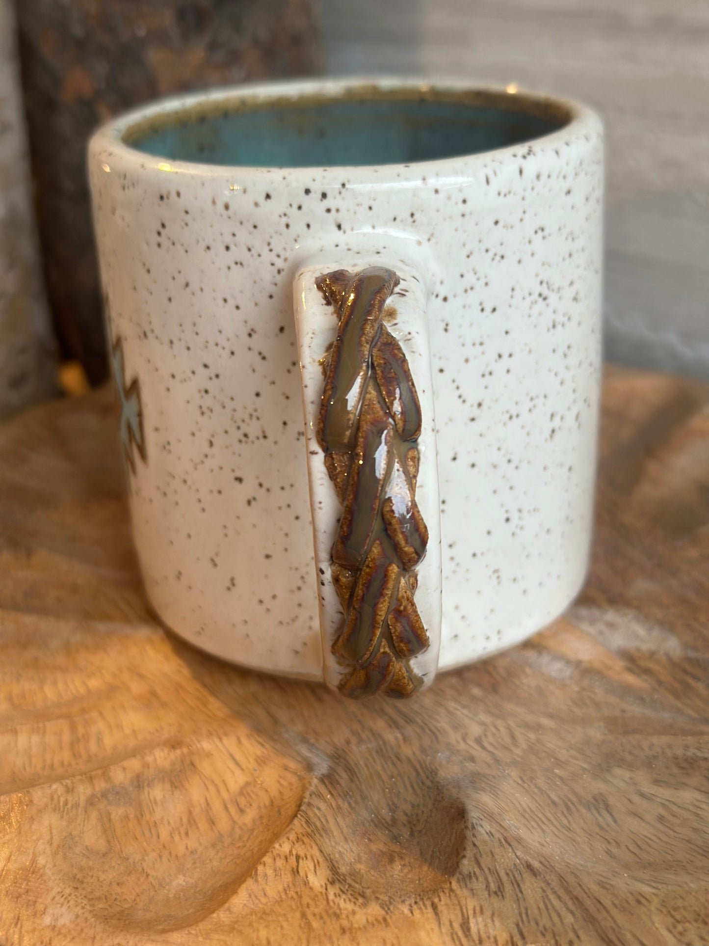 Speckled Aztec Mug